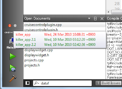 A CruiseControl monitor for QtCreator